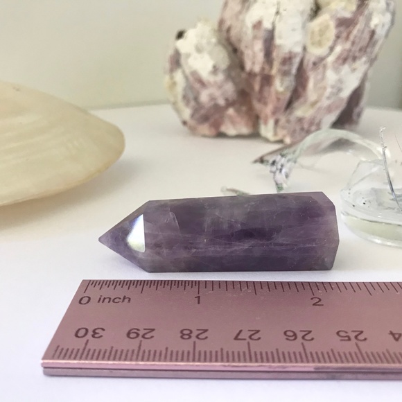 Amethyst Crystal - Obelisk Point Tower Pillar - Picture 7 of 8